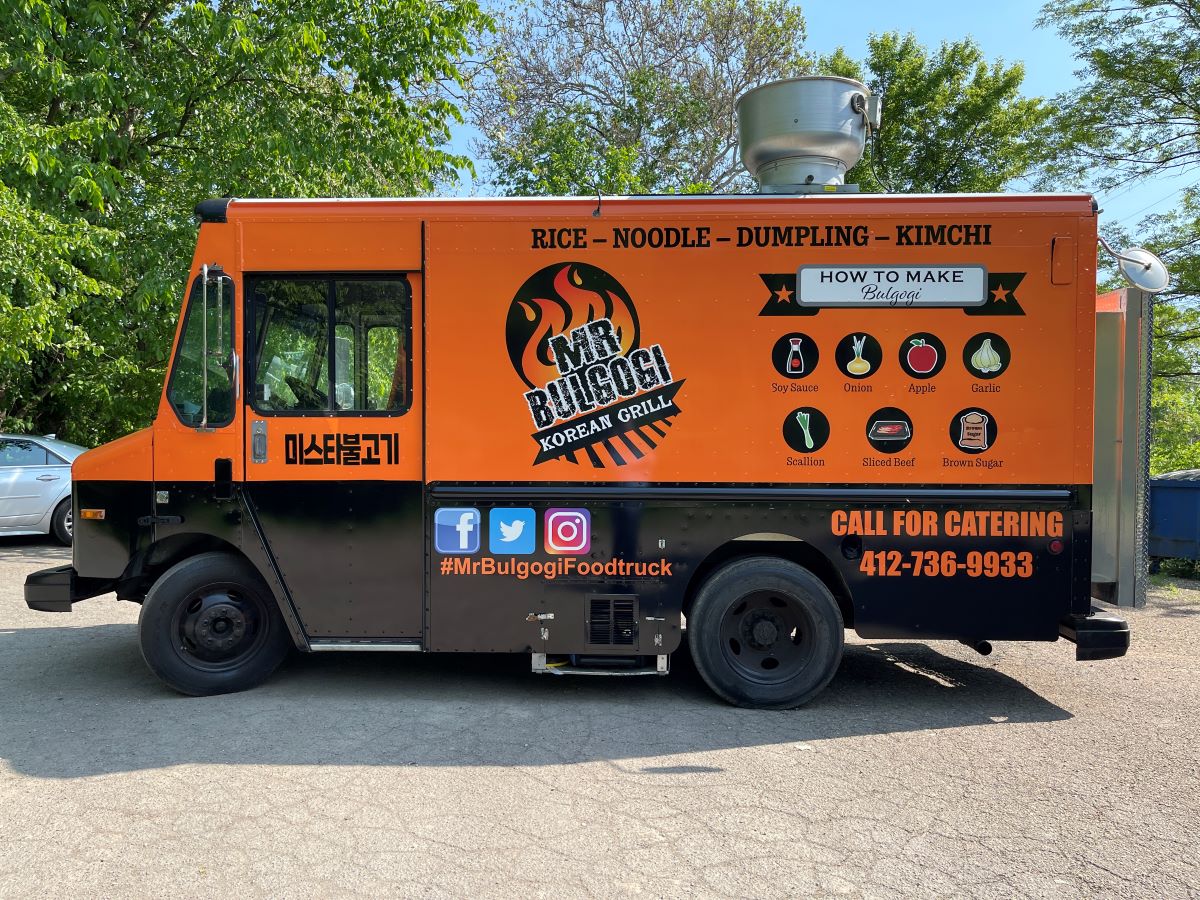 Food Truck Wrap in Pittsburgh - Food Truck Wrap Near Me - Excel Signsworks